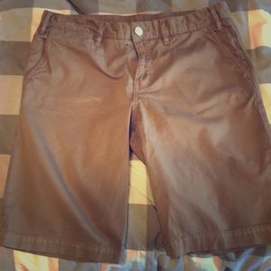 Tory Burch shorts long khaki walking size 29